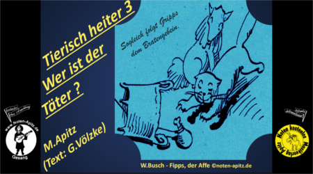 M. Apitz kostenlose Noten Gesang Sopran Alt Tenor Bass Gitarre Laute W. Busch Tobias Knopp Julchen