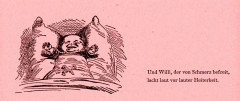 Baby mit Zahnschmerzen Bildlegende: Wilhelm Busch Der Schreihals © noten-apitz.de Bildquelle: Wilhelm Busch-Album, Humoristischer Hausschatz, Sammlung der beliebtesten Schriften mit 1500 Bildern, 22. Auflage München Verlag v. Fr. Bassermann, 1911