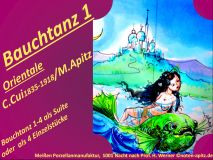 Bauchtanz 1 Orientale C. Cui 1835–1918 / M. Apitz (César Cui / Manfred Apitz); Bauchtanz 1-4 als Suite oder als Einzelstück; Meißner Porzellanmanufaktur, 1001 Nacht nach Prof H. Werner Sparte: 20.+21. Jh. Konzert