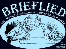 Brieflied; W. Busch Bildergeschichte Jobsiade Liebhaber schreibt Liebesbrief Bildlegende: W. Busch Jobsiade Bildergeschichte © noten-apitz.de Bildquelle: Wilhelm Busch-Album v. Dr. Anneliese Kocialek u. Armin Wohlgemuth, Der Kinderbuchverlag Berlin, Karl-Marx-Werk Pößnitz DDR 3. Auflage (vor 1961)