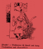 „Humoristischer Hausschatz“ „Tobias Knopp“ „Julchen – Herzverlockende Künste“ © noten-apitz.de; Bildquelle: Wilhelm Busch-Album, Humoristischer Hausschatz, Sammlung der beliebtesten Schriften mit 1500 Bildern, 22. Auflage München Verlag v. Fr. Bassermann, 1911
