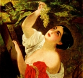 Ungarische Volkslieder vom Wein, Weib und Gesang К. Брюллов (K. Bruellow) „Mittag“ ©noten-apitz.de; Bildquelle: „Malerei der Jahrhunderte, Europäische Meisterwerke von Giotto bis zur Gegenwart“, VEB E. A. Seemann Buch- und Kunstverlag Leipzig (E.A.S) 1960