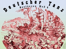 Deutscher Tanz WoO 8 – L. v. Beethoven / M. Apitz Bild: L.Richter Bauernkirmes © noten-apitz.de Bildquelle: Ludwig Richter Hausbuch , Mit 33 (wohl Fehler, hier 3) Buntbildern und 471 Holzschnitten nach Originalzeichnungen von Ludwig Richter Leipzig Verlag von Georg Wigand um 1920