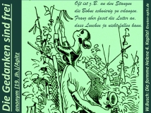 Die Gedanken sind frei anonym (19. Jh.)/Apitz; W. Busch – Wilhelm Busch: Die fromme Helene 4. Kapitel Sparte: 20.+21. Jh. Konzert