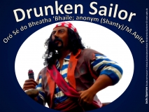 Drunken Sailor Bild: Captain Jack Sparrow - Pirat + Captain der Black Pearl.Seemann Bildlegende: Jacks Sparrow Skulpturenmuseum 't Veluws Zandsculpturenfestijn Niederlande Garderen © noten-apitz.de Bildquelle: Musikverlag Apitz
