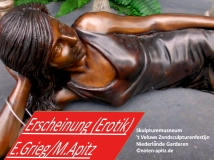 Erscheinung (Erotik) E. Grieg / M. Apitz; Skulpturenmuseum ‚t Veluws Zandsculpturenfestijn Niederlande Garderen Sparte: 19. Jh. Konzert