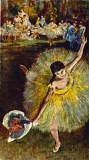 Fin d’arabesque E.Degas Paris Louvre Impression. Pastell © noten-apitz.de; Bildquelle: „Malerei der Jahrhunderte, Europäische Meisterwerke von Giotto bis zur Gegenwart“, VEB E. A. Seemann Buch- und Kunstverlag Leipzig (E.A.S) 1960