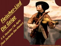 Fleischer-Lied „Die Geige“ („Das Klavier“) – Friedrich Gottlob Fleischer / M. Apitz Bild: Skulptur Pozellanmuseum Frankfurt M./Höchst © noten-apitz.de Bildquelle: Musikverlag Apitz
