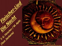 Fleischer-Lied „Die Nacht“ – Friedrich Gottlob Fleischer / M. Apitz Bild: Sonne und Mond – Haushaltgegenstand © noten-apitz.de Bildquelle: Musikverlag Apitz