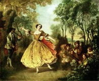 Bild: Nicolas Lancret „Die Tänzerin Camargo“ © noten-apitz.de Bildquelle: Hausgalerie berühmter Gemälde 200 Meisterwerke Jarno Jessen (Hrsg.) Verlagsanstalt f. Literatur u. Kunst H. Klemm Berlin-Grunewald ca. 1920 Band 3 „Rokoko…“