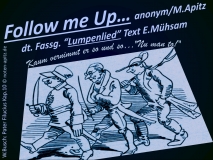 Follow Me Up to Carlow, anonym/M. Apitz; dt. Fassg. “Lumpenlied” Text E. Mühsam (Erich Mühsam) Spruch: Kaum vernimmt er so und so… „Nu man to!“ (W. Busch) Bildlegende: W. Busch Pater Filucius Kap.10 Sparte: Irland Volkslied