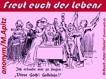 Freut euch des Lebens anonym / M. Apitz; L. Richter – Ludwig Richter „Die gute Einkehr“ Sparte: Deutschland Volkslied
