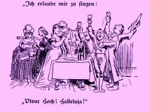 Ludwig Richter „Die gute Einkehr“ ©noten-apitz.de; Bildquelle: Wilhelm Busch-Album, Humoristischer Hausschatz, Sammlung der beliebtesten Schriften mit 1500 Bildern, 22. Auflage München Verlag v. Fr. Bassermann, 1911