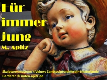 Für immer jung M. Apitz; Skulpturenmuseum ‚t Veluws Zandsculpturenfestijn Niederlande Garderen Sparte: 20. +21. Jh. Konzert