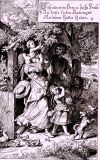 Ludwig Richter, Die gute Einkehr, Auswahl schönster Holzschnitte mit Sprüchen und Liedern, herausgegeben v. Karl Robert Langewiesche, Verlag der „Blauen Bücher“, Königstein im Taunus und Leipzig, Nr.1-80Tausend gedruckt v. Emil Herrmann senior 1919 auf Notpapier der Firma Sieler & Vogel, Leipzig