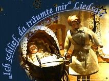 Ich schlief, da träumte mir Liedsatz – C. P. E. Bach / M. Apitz Bild: Laubach Puppenstuben-Museum (Hessen) © noten-apitz.de Bildquelle: Musikverlag Apitz