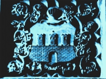 Stadtwappen Köthen in St. Jakob (Stadttürme, Stadtmauer) ©noten-apitz.de; Bildquelle: Musikverlag Apitz