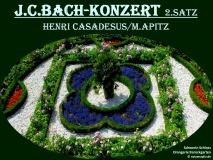 J.C.Bach-Konzert 2.Satz Bild Schwerin Schloss Orangerie Barockgarten © notzenapitz.de Bildquelle: Musikverlag Apitz