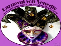 Karneval von Venedig Bild: Venezianische Masken für das Nacherleben des Carneval di Venezia Bildlegende: Maske Venedig © noten-apitz.de Bildquelle: Häckel