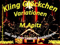 Kling Glöckchen-Variationen, M. Apitz (Manfred Apitz); St. Jakob Köthen Weihnachtskrippe Sparte: Weihnachten
