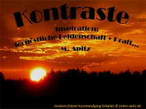Kontraste Bild: Usedom Ostsee Sonnenaufgang, vor der romantischen Kulisse: Autos im Dunkel der scheidenden Nacht (Zeltplatz) Bildlegende: Usedom Ostsee Sonnenaufgang Zeltplatz © noten-apitz.de Bildquelle: Thekla Apitz Berlin