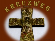 Kreuzweg – Manfred Apitz Bild: Frankfurt Main Archäologische Museum Enkolpie 8./9. Jh.(Kreuz f. Reliquie) Bildquelle: Musikverlag Apitz