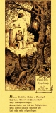 Ludwig Richter, Die gute Einkehr, Auswahl schönster Holzschnitte mit Sprüchen und Liedern, herausgegeben v. Karl Robert Langewiesche, Verlag der „Blauen Bücher“, Königstein im Taunus und Leipzig, Nr.1-80Tausend gedruckt v. Emil Herrmann senior 1919 auf Notpapier der Firma Sieler & Vogel, Leipzig