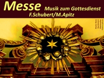 Messe Schubert Bild: Christussymbol Kloster Banz Marienaltar Christussymbol Davidsstern (Stammbaum Jesu) Bildlegende: Kloster Banz Davidsstern Marienaltar © noten-apitz.de Bildquelle: Musikverlag Apitz