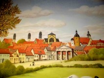 Bild: Historische Stadtansicht v. Steffen Rogge © noten-apitz.de