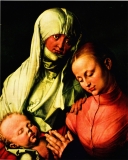 Jungfrau und Kind mit der heiligen Anna-NewYork Albrecht Dürer ©noten-apitz.de; Bildquelle: Metropolitan Museum New-York, et Editions Cercle d’ Art 1961