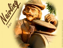 Naivling – Manfred Apitz Bild: Schlaitz bei Bitterfeld Skulptur Straßenmusikant Sergej Dyschlewoj Ukraine Bildquelle: Musikverlag Apitz