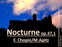 Nocturne op.37.1 F. Chopin/M.Apitz (Frédéric François Chopin oder Fryderyk Franciszek Chopin / Manfred Apitz); Eisacktaler Kastanienweg – Keschtnweg, Schloss Albers Sparte: 19. Jh. Konzert