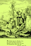 Ludwig Richter, Die gute Einkehr, Auswahl schönster Holzschnitte mit Sprüchen und Liedern, herausgegeben v. Karl Robert Langewiesche, Verlag der „Blauen Bücher“, Königstein im Taunus und Leipzig, Nr.1-80Tausend gedruckt v. Emil Herrmann senior 1919 auf Notpapier der Firma Sieler & Vogel, Leipzig