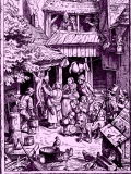 Ludwig Richter Herbst aus Für’s Haus – Zitat in alter Schreibweise (Fürs Haus) ©noten-apitz.de; Bildquelle: Ludwig Richter-Gabe, Eine Auslese aus den Werken des Meisters mit Texten von Ferdinand Avenarius, Herausgeber: Leipziger Lehrerverein, Verlag von Alphons Dürr, Leipzig 1905