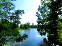 Wörlitzer Park-Anhalt, Sichtachse St.-Petri-Kirche Wörlitz ©noten-apitz.de; Bildquelle: Musikverlag Apitz