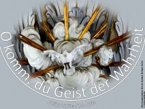 O komm, du Geist der Wahrheit EG136 – Philipp Spitta / M. Apitz Bild: Oberlangkampfen Kirche Symbol Heiliger Geist © noten-apitz.de Bildquelle: Musikverlag Apitz