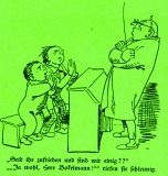 Plisch und Plum ©noten-apitz.de; Bildquelle: Wilhelm Busch-Album, Humoristischer Hausschatz, Sammlung der beliebtesten Schriften mit 1500 Bildern, 22. Auflage München Verlag v. Fr. Bassermann, 1911