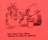 Die fromme Helene, Triumph des Bösen ©noten-apitz.de; Bildquelle: Wilhelm Busch-Album, Humoristischer Hausschatz, Sammlung der beliebtesten Schriften mit 1500 Bildern, 22. Auflage München Verlag v. Fr. Bassermann, 1911
