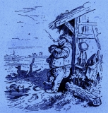 Ludwig Richter ©noten-apitz.de; Bildquelle: Wilhelm Busch-Album, Humoristischer Hausschatz, Sammlung der beliebtesten Schriften mit 1500 Bildern, 22. Auflage München Verlag v. Fr. Bassermann, 1911