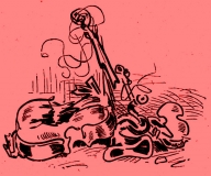 Die Kirmes ©noten-apitz.de; Bildquelle: Wilhelm Busch-Album, Humoristischer Hausschatz, Sammlung der beliebtesten Schriften mit 1500 Bildern, 22. Auflage München Verlag v. Fr. Bassermann, 1911