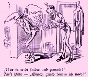 Der Geburtstag ©noten-apitz.de; Bildquelle: Wilhelm Busch-Album, Humoristischer Hausschatz, Sammlung der beliebtesten Schriften mit 1500 Bildern, 22. Auflage München Verlag v. Fr. Bassermann, 1911