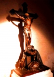 Bild: Schwerin Dom Kruzifix Bronze © noten-apitz.de Bildquelle: Musikverlag Apitz