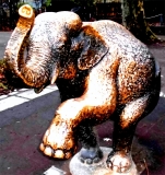 Elefant Bronzefigur, Zoo Leipzig, Sachsen ©noten-apitz.de; Bildquelle: Bildquelle: Musikverlag Apitz