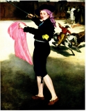 E. Manet (Édouard Manet) Modemoiselle victorine in the costume of an espada, Metropoiten New York ©noten-apitz.de; Bildquelle: Metropolitan Museum New-York, et Editions Cercle d’ Art 1961