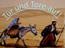 Tür und Tore auf! – M. Apitz Bild: Weihnachtskirche Zerbst / Polenzko Maria / Josef (Steffen Rogge) © noten-apitz.de Bildquelle: Musikverlag Apitz