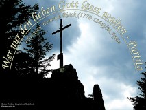 Wer nur den lieben Gott lässt walten Partita – Christian Heinrich Rinck (1770-1846) / M. Apitz Bild: Großer Traithen (Bayrischzell / Sudelfeld) © noten-apitz.de