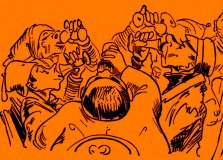 Der Geburtstag ©noten-apitz.de; Bildquelle: Wilhelm Busch-Album, Humoristischer Hausschatz, Sammlung der beliebtesten Schriften mit 1500 Bildern, 22. Auflage München Verlag v. Fr. Bassermann, 1911