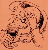 Die Haarbeutel ©noten-apitz.de; Bildquelle: Wilhelm Busch-Album, Humoristischer Hausschatz, Sammlung der beliebtesten Schriften mit 1500 Bildern, 22. Auflage München Verlag v. Fr. Bassermann, 1911