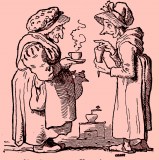 Illustration “Das Hussiten-Kirschfest-Lied“ Mel. Ungarn, T. K. F. Seyferth © noten-apitz.de; Bildquelle: Hausbuch deutscher Kunst – ein Familienbilderbuch v. Eduard Engels, Deutsche Verlagsanstalt 1907
