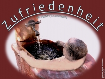 Zufriedenheit – M. Apitz (Text: anonym / M. Apitz) Bild: Bad Bocklet Skulptur (Straßenrand) © noten-apitz.de Bildquelle: Musikverlag Apitz